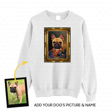 Personalized Dog Gift Idea - Royal Dog's Portrait 16 For Dog Lovers - Standard Crew Neck Sweatshirt